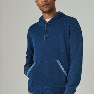 NWT Cotton Indigo Hoodie - Lucky Brand